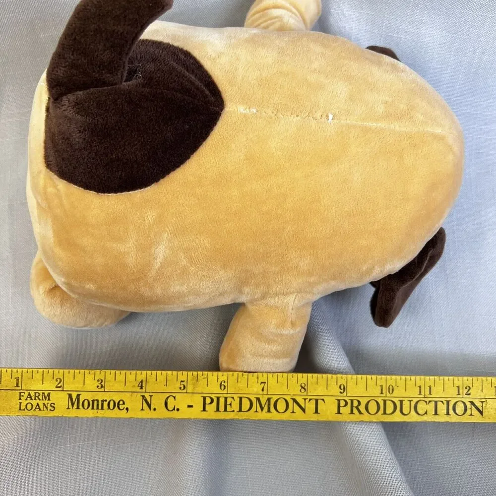 Liam Nathan Progressive Plush Stuffed Dog Brown Tan White Puppy Pet